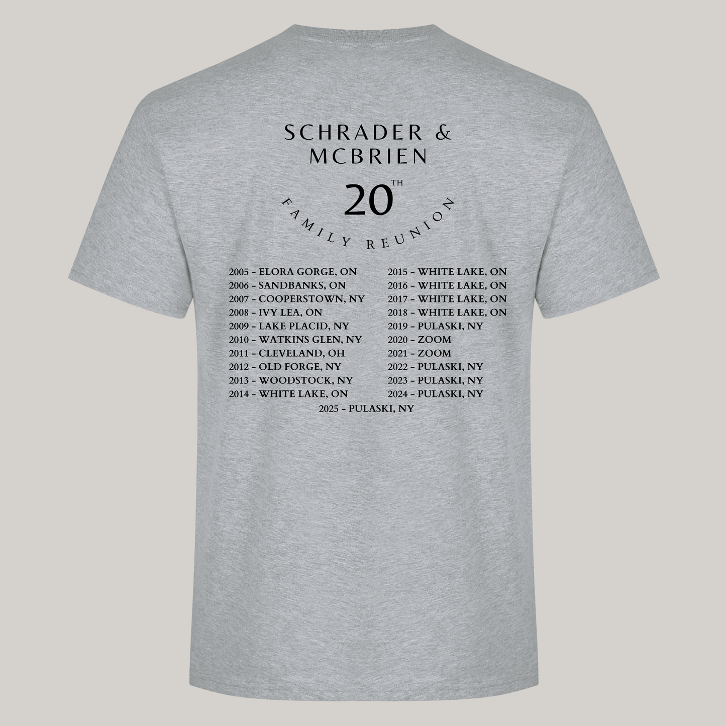 Tour T-Shirt