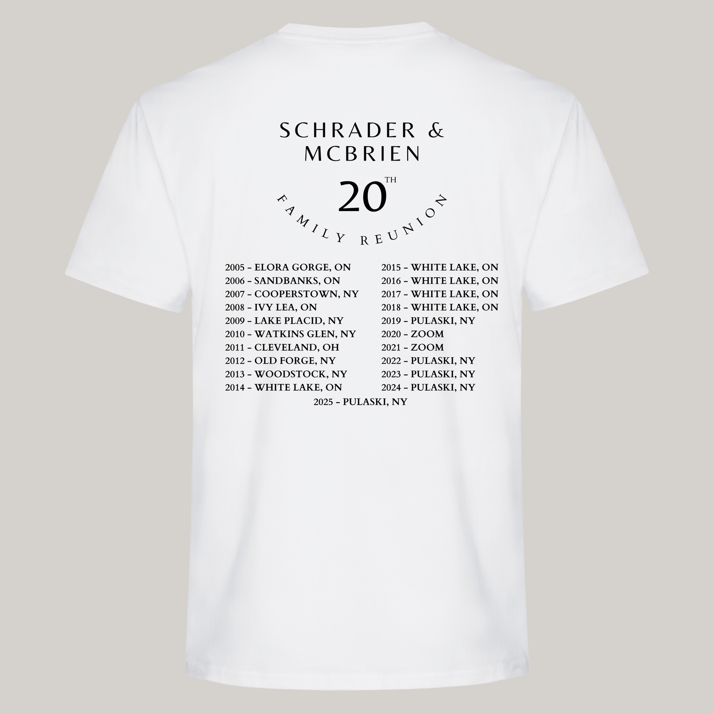 Tour T-Shirt