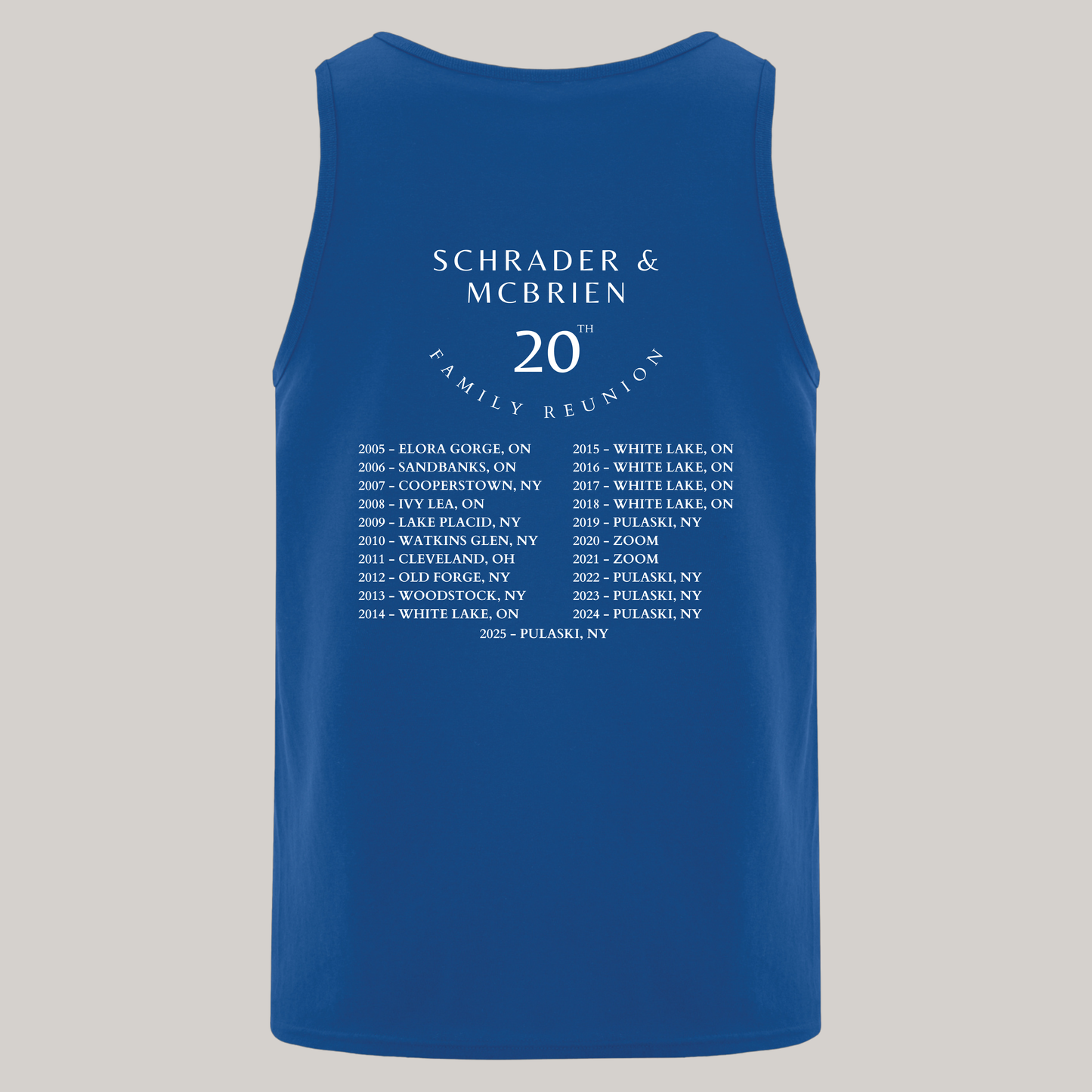 Tour Mens Tank