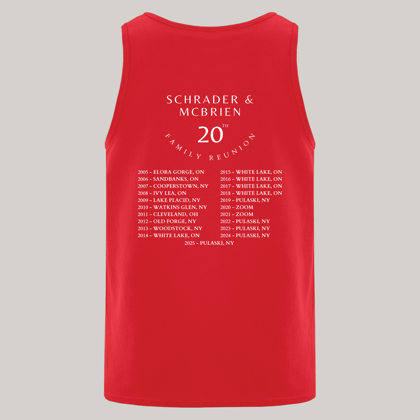 Tour Mens Tank