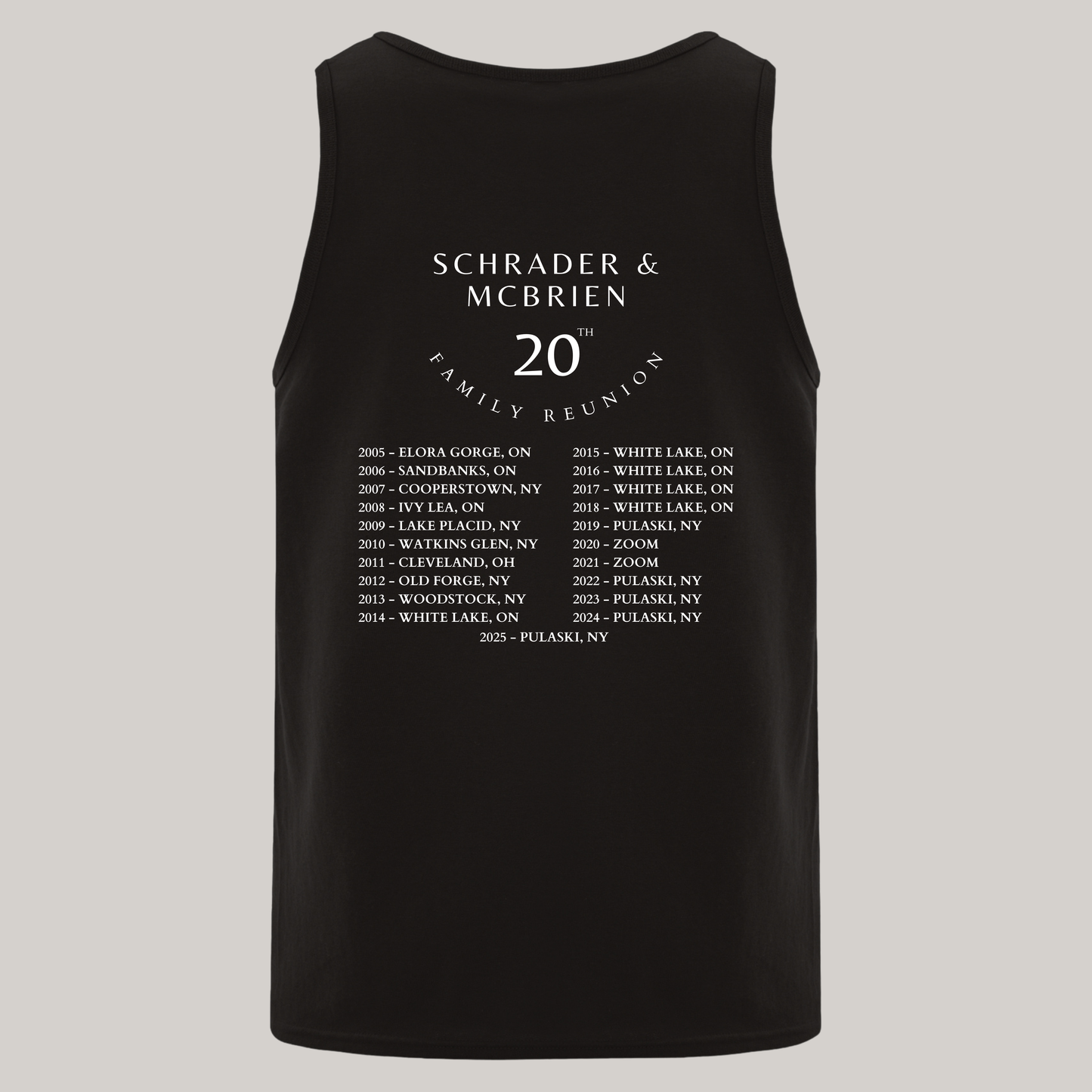 Tour Mens Tank