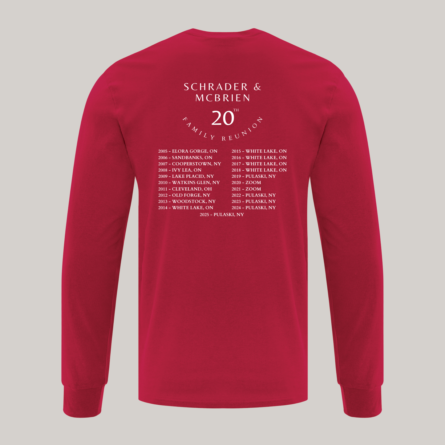 Tour Long Sleeve Sweater
