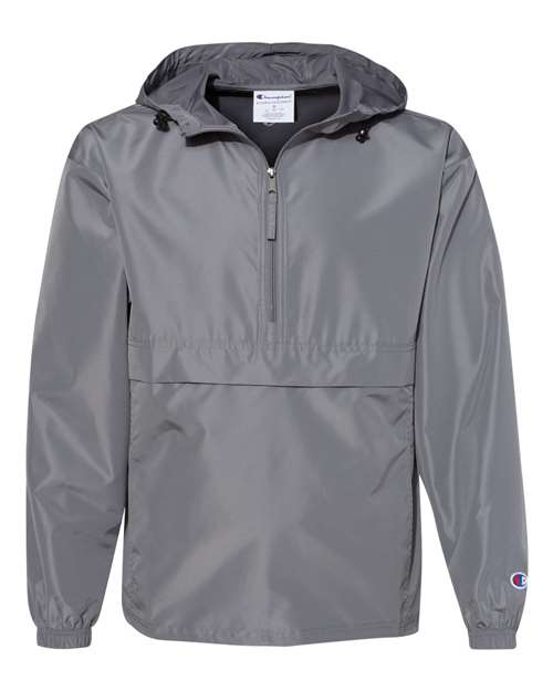 Champion Adult Packable Anorak Quarter Zip Jacket