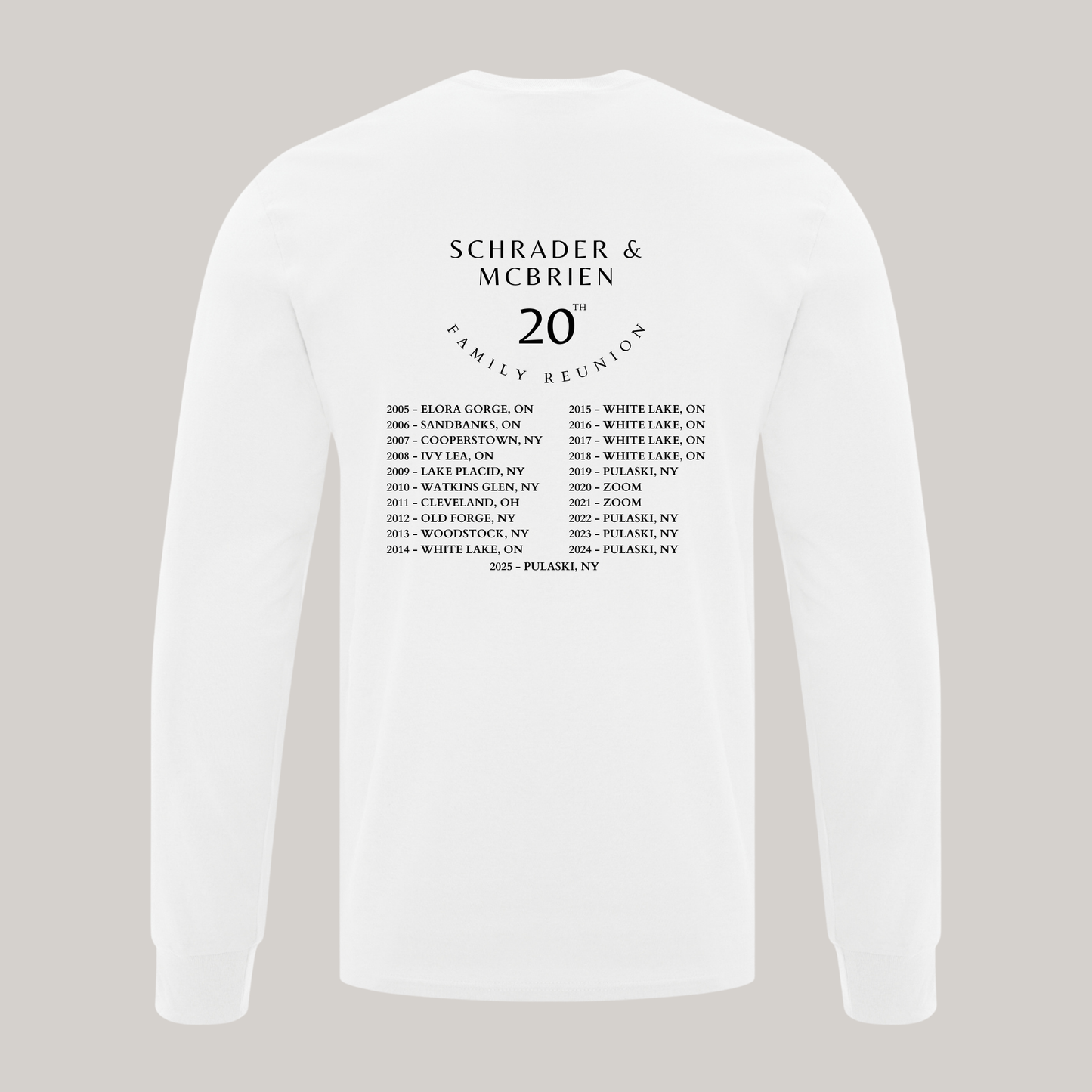 Tour Long Sleeve Sweater