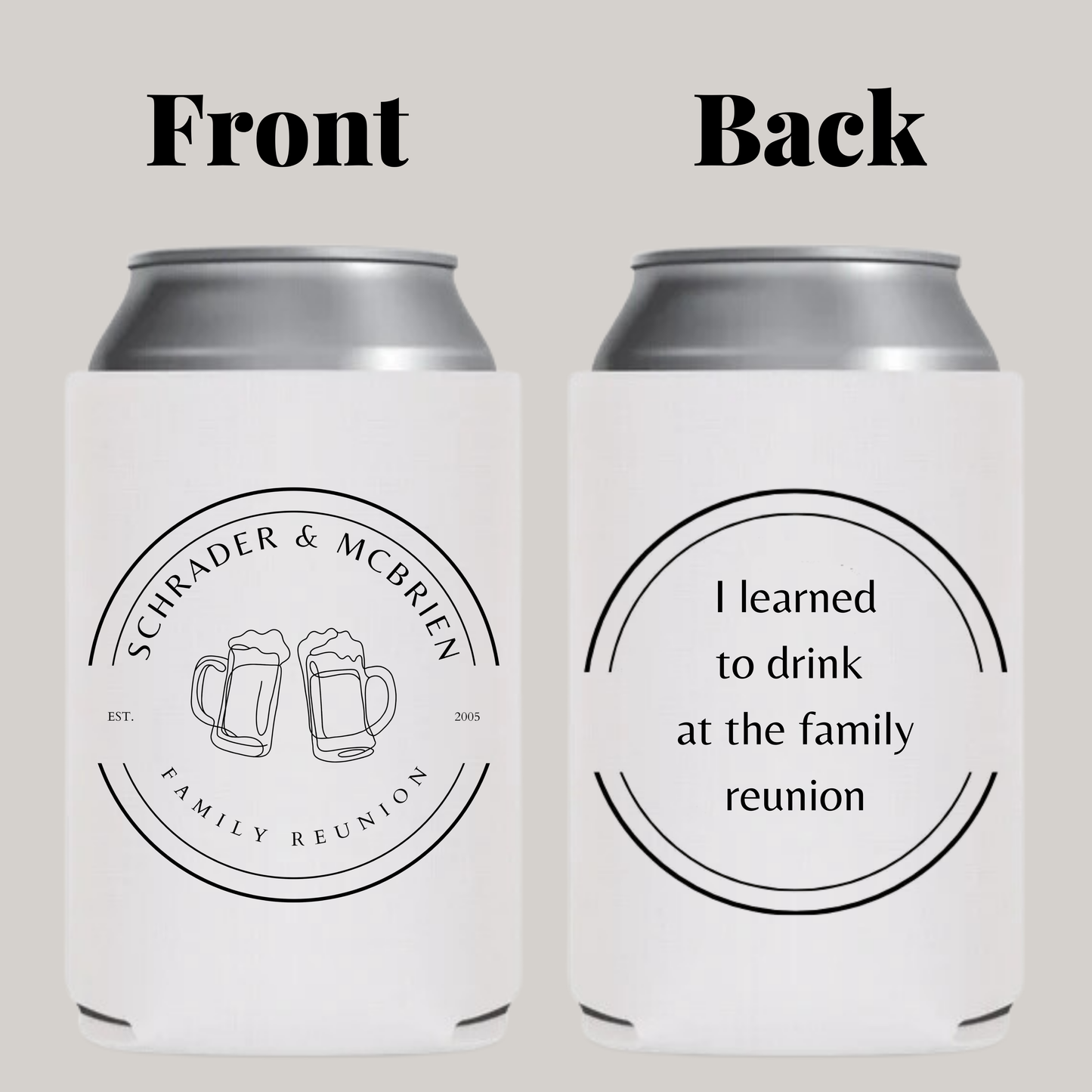 Reunion Koozie