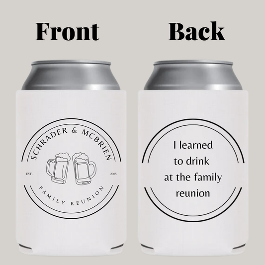 Reunion Koozie