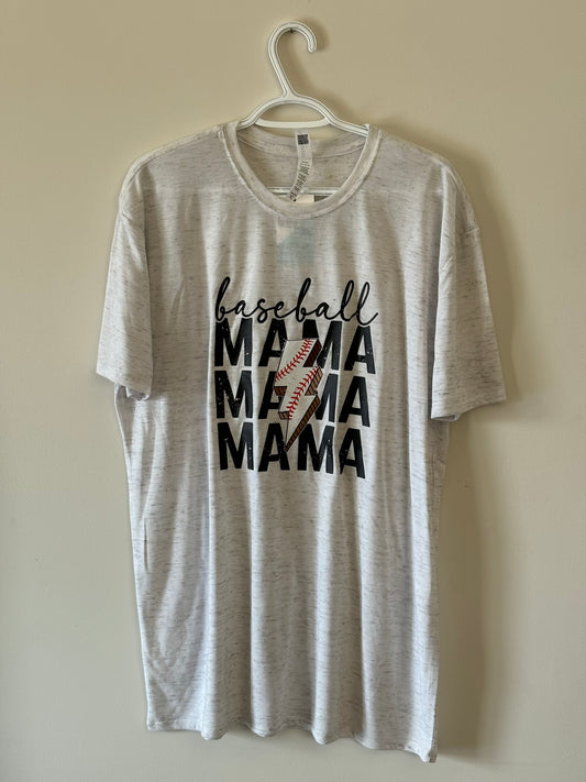 Baseball Mama Tee