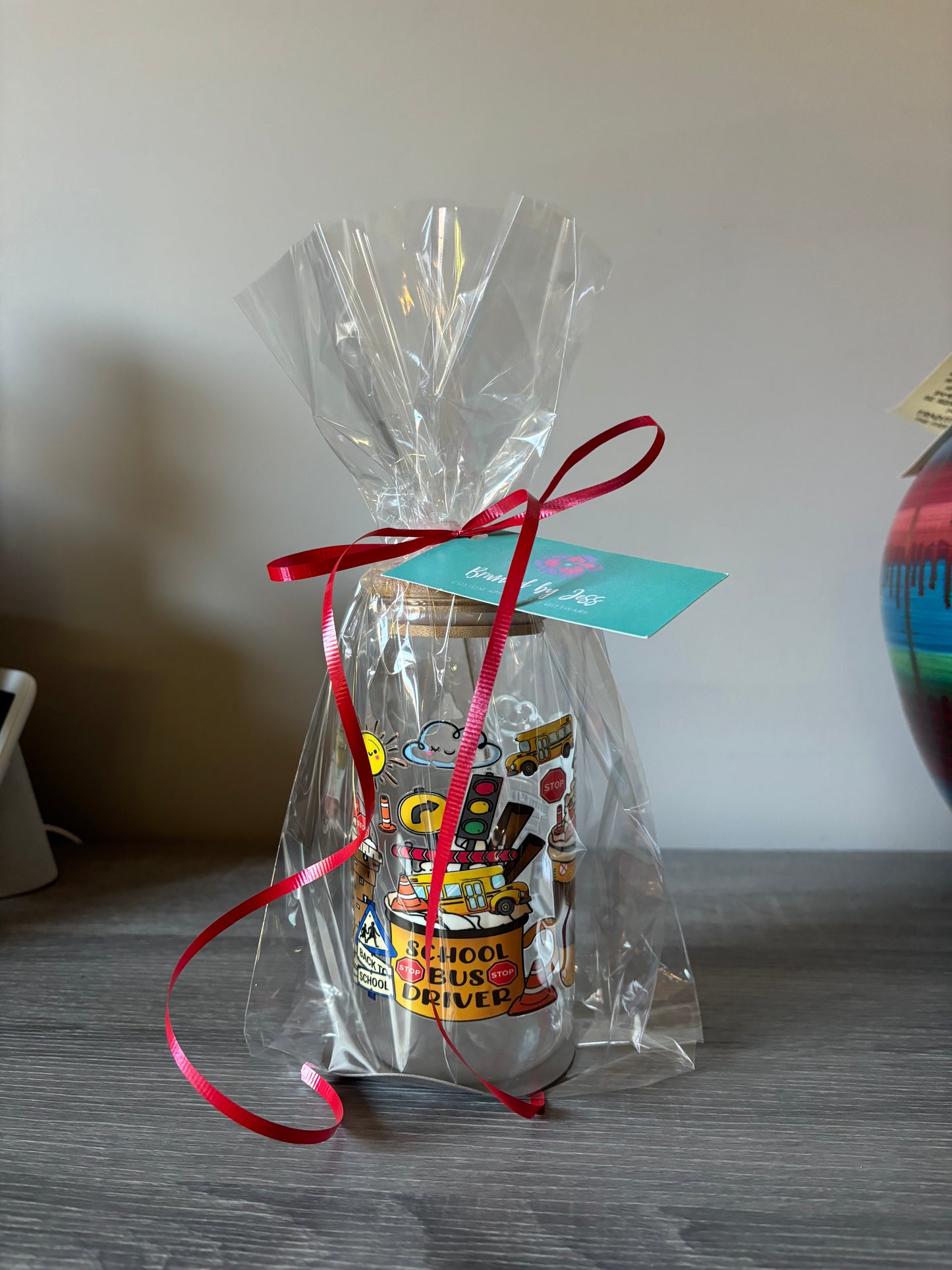 Personalized Glass Can Cup