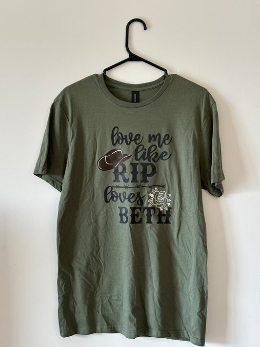 Love me like RIP loves Beth