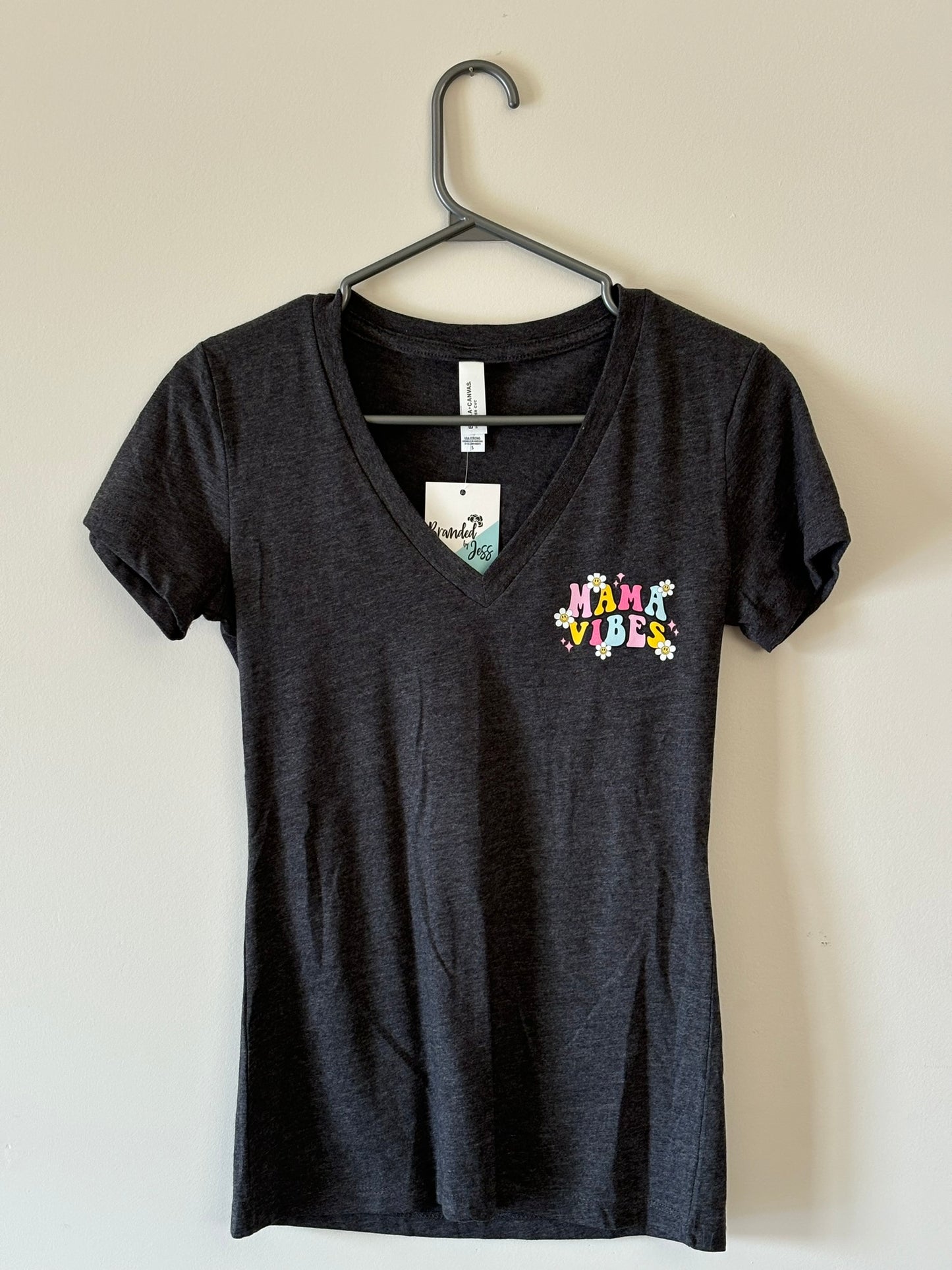 Mama Vibes V Neck