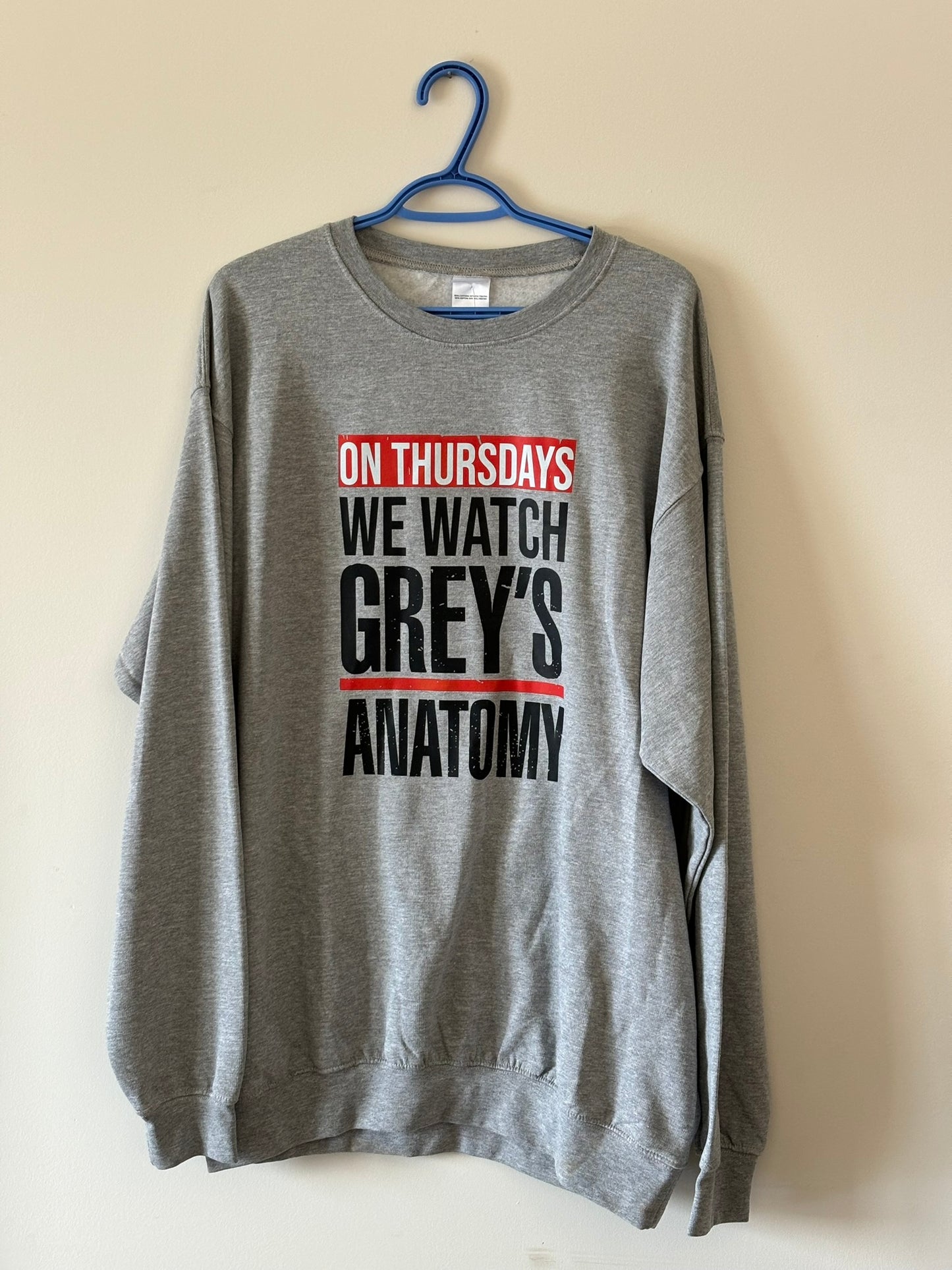 Thursday's we watch Grey's