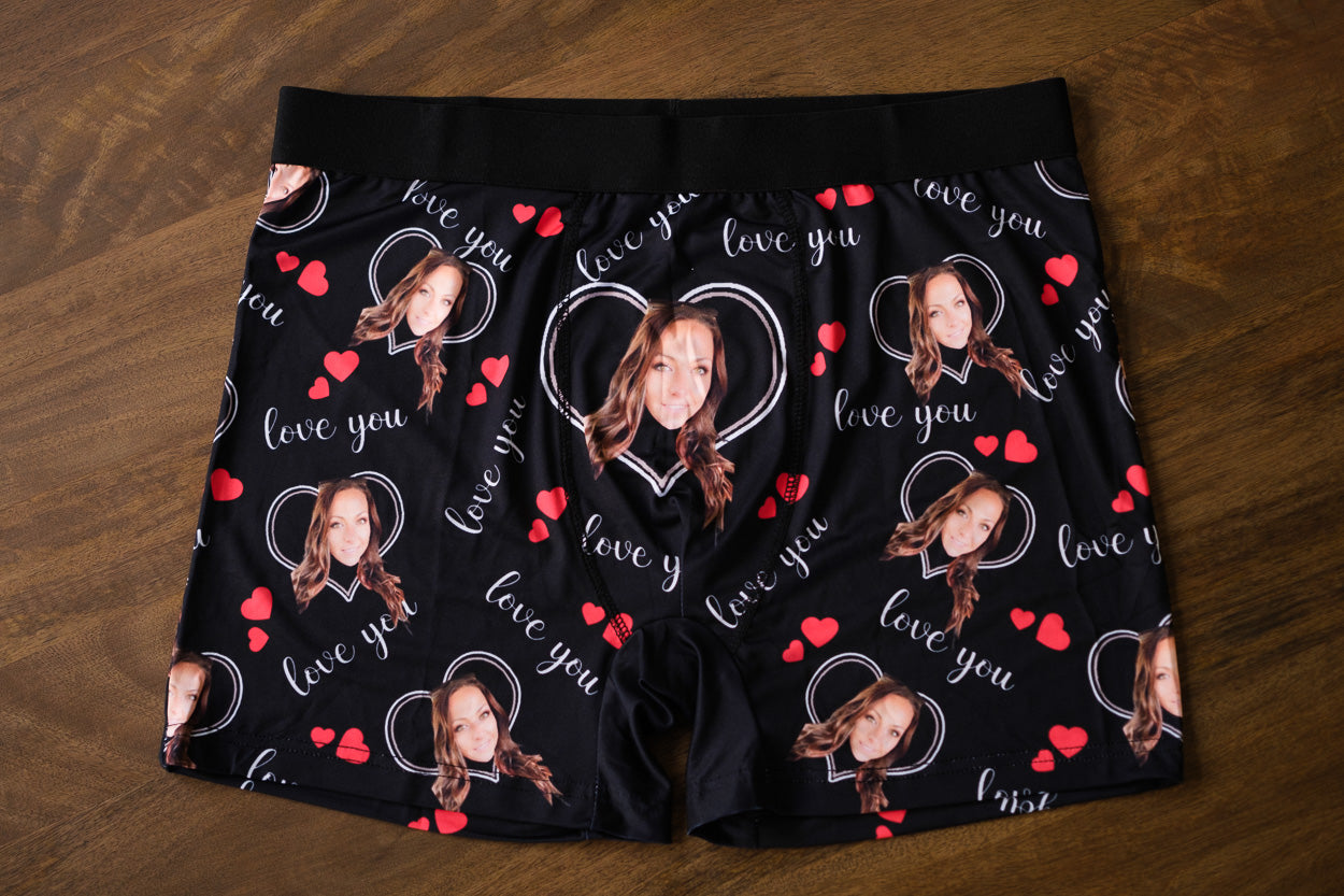 Custom Photo Boxer Briefs