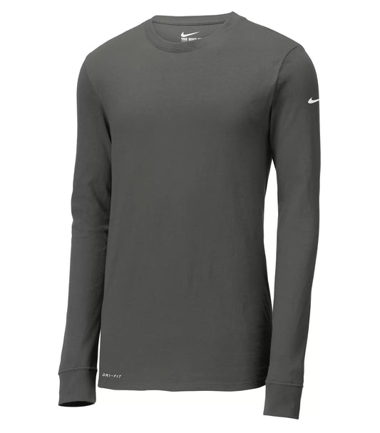 Nike Dri Fit Cotton/Poly Long Sleeve Tee