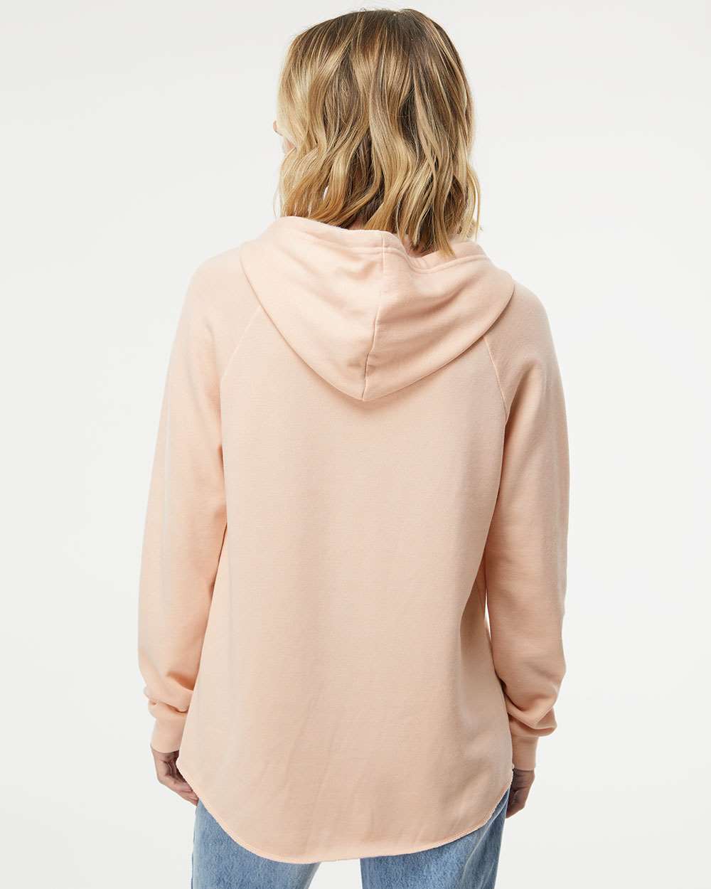 Women’s Lightweight California Wave Wash Hooded Sweatshirt - PRM2500
