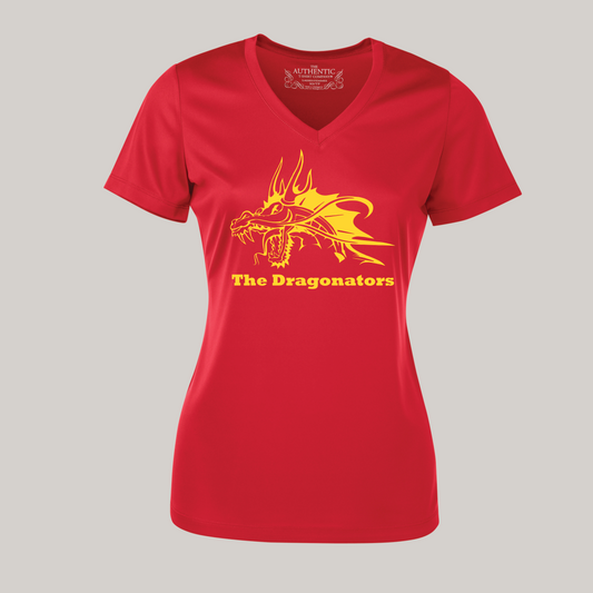 Dragonators 2025 Ladies V Neck Tee