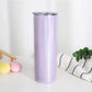 Custom Coloured 20 oz. Sublimation Straight Skinny Stainless Steel Travel Mug