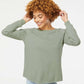 Women’s Lightweight California Wave Wash Crewneck Sweatshirt - PRM2000